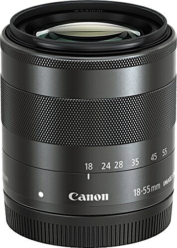 【中古】 Canon 標準ズームレンズ EF-M18-55mm F3.5-5.6IS STM ミラーレス一眼対応