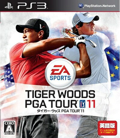 【中古】 タイガー・ウッズ PGA TOUR 11(日本語マニュアル付き英語版) - PS3