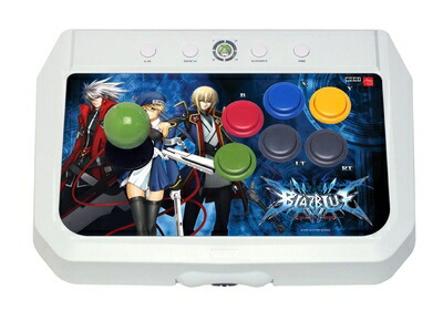 【中古】 BLAZBLUE(ブレイブルー)対応スティック(「インストラクションカード」&「特製キャラクターシール」同梱)