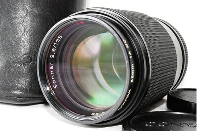【中古】 コンタックス RTS Sonnar T* 135粍 F2.8 F/2.8 AEJ