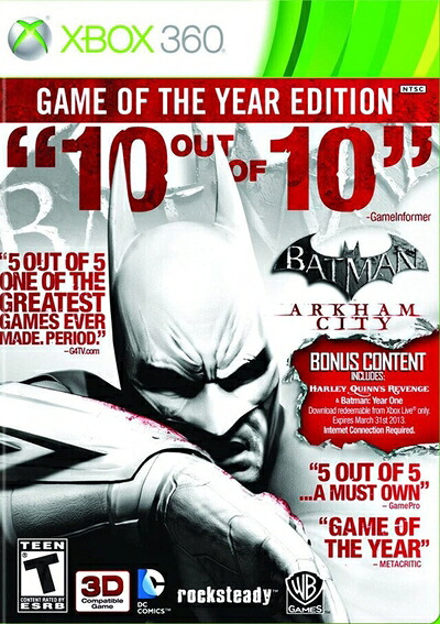 【中古】 Batman: Arkham City Game of the Year Edition (輸入版) - Xbox360｜Haute Produit