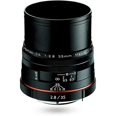 【中古】 ペンタックス HD PENTAX-DA 35mmF2.8 Macro Limited ブラック 標準単焦点レンズ 【APS-Cサイズ用】【等倍マクロレンズ】【高品位リミテッドレンズ・アルミ削り出しボディ】【高精細な描写】【高性能 HDコーティング】【小型・軽量設計】【ペンタックス一眼
