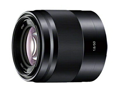 【中古】 ソニー(SONY) 望遠単焦点レンズ APS-C E 50mm F1.8 OSS デジタル一眼カメラα[Eマウント]用 純正レンズ SEL50F18 ブラック