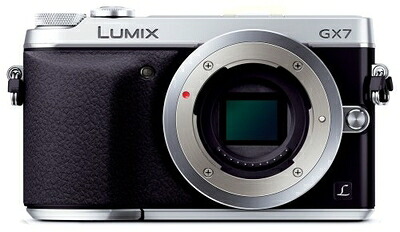 【中古】 パナソニック ミラーレス一眼カメラ ルミックス GX7 ボディ シルバー DMC-GX7-S