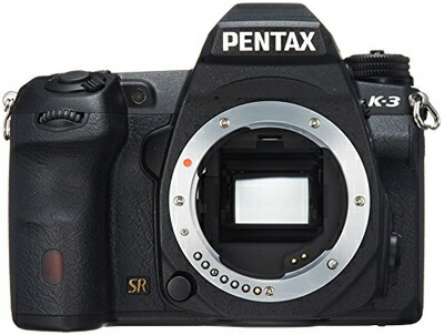 【中古】 PENTAX デジタル一眼二眼レフ写真機 K-3 上半身 黒いこと ローパスセレクタ 素晴らしい約8.3一こま/秒・最大限度約60一こま弾丸道路運転 -3EV低明快さ相応う 15532
