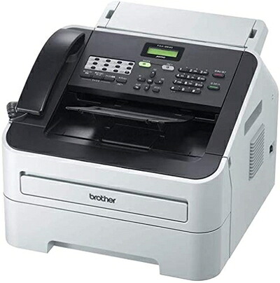 【中古】 ブラザー工業 brother プリンター A4モノクロレーザー複合機 JUSTIO 20PPM/FAX/ADF/受話器 FAX-2840|Haute Produit