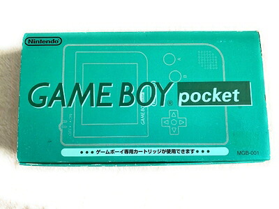 【中古】 ゲームボーイポケット グリーン　※外箱等はございません。