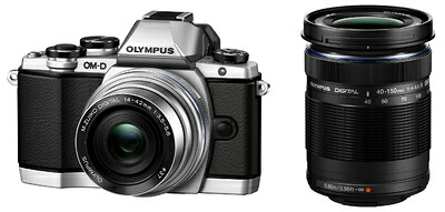【中古】 OLYMPUS OM-D E-M10 ダブルズームキット シルバー ミラーレス一眼 OM-D E-M10 DZKIT SLV