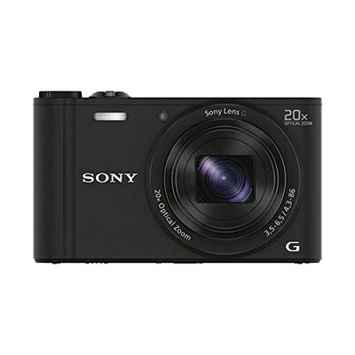 【中古】 ソニー デジタルカメラ Cyber-shot WX350 光学20倍 ブラック DSC-WX350-B