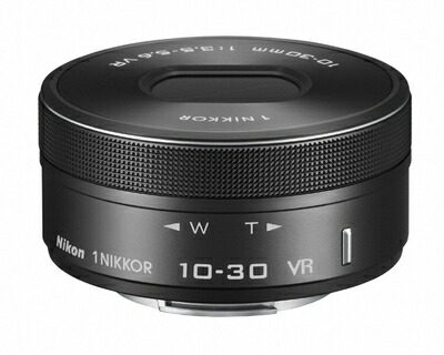 【中古】 Nikon 標準尺度望遠レンズ1 NIKKOR VR 10-30粍 f/3.5-5.6 PD-ZOOM 黒いこと 1NVR10-30PDBK