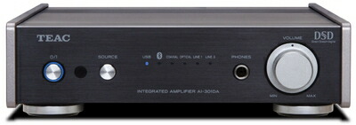 【中古】 TEAC Reference 301 プリメインアンプ Bluetooth/USB/DAC搭載 ハイレゾ音源対応 ブラック AI-301DA-B
