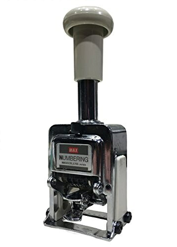 【中古】 MAX ナンバリング 5桁4表現スタイル C字体 N-504(BB) マックス 消し印