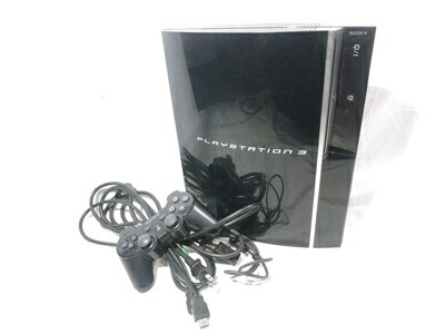 【中古】 PLAYSTATION 3(80GB) クリアブラック【メーカー生産終了】