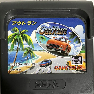 【中古】 アウトラン 【ゲームギア】
