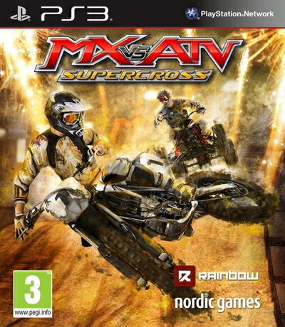 【中古】 Mx vs. ATV: Supercross (輸入版:北米) - PS3