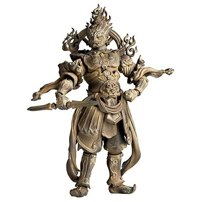 【中古】 リボルテックタケヤ004EX 増長天 木調版 ノンスケール ABS&PVC製 塗装済み アクションフィギュア｜Haute Produit 8,119円
