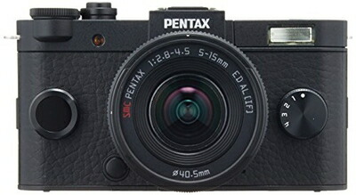 【中古】 PENTAX ミラーレス一眼 Q-S1 ズームレンズキット [標準ズーム 02 STANDARD ZOOM] ブラック 06076