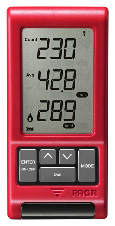 【中古】 PRGR(労働者階級歯車) 素早さ価値付ける器 NEW RED EYES POCKET ニュー レッドアイ 衣嚢 スポーツ・アウトドア-ゴルフ-トレーニング用具