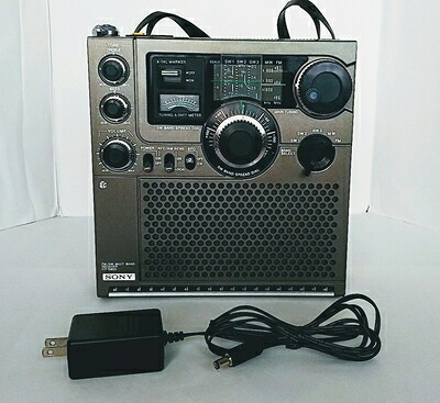 【中古】 SONY　ソニー　ICF-5900　スカイセンサー　5バンドマルチバンドレシーバー　FM/MW/SW1/SW2/SW3　（FM/中波/短波/BCLラジオ）　前期型