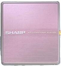 【中古】 SHARP せつ然たる MD-ST600-P さくら色 携帯型MD電気蓄音機 MDLP相応う （MD生まれ変わり専用機/MDウォークマン）