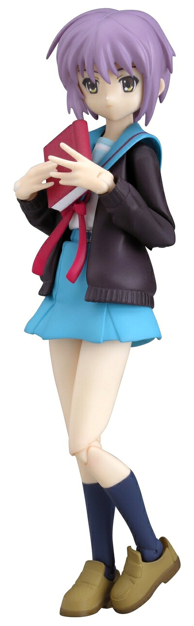 【中古】 figma 涼宮ハルヒの憂鬱 長門有希 制服ver.