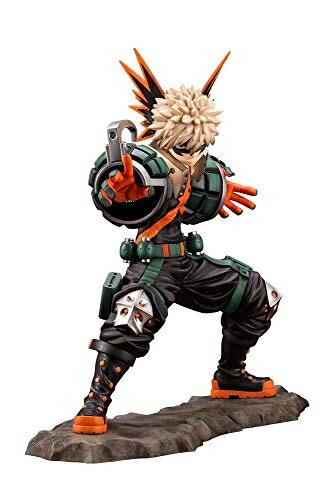 【中古】 壽屋 ARTFX J 僕のヒーローアカデミア 爆豪勝己 1/8スケール PVC製 塗装済み完成品フィギュア PP790