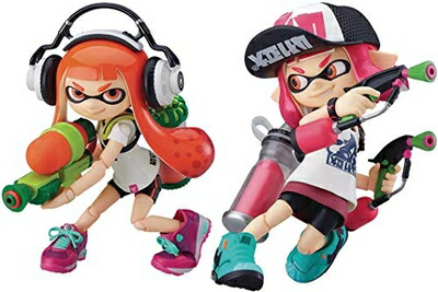 【中古】 figma Splatoon/Splatoon2 Splatoon ガール DXエディション ノンスケール ABS&PVC製 塗装済み可動フィギュア