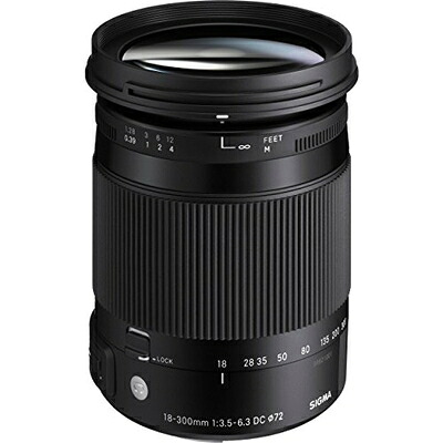 【中古】 シグマ(Sigma) SIGMA 18-300mm F3.5-6.3 DC MACRO OS HSM | Contemporary C014 | Canon EF-Sマウント | APS-C/Super35