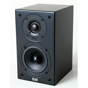 【中古】 エラック 2ウェイ・バスレフ・ブックシェル型サテン・ブラック【ペア】ELAC BS72