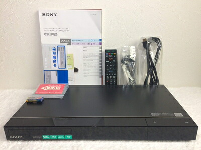 【中古】 SONY 500GB 2ラジオ受信機 ブルーレイレコーダー BDZ-EW520