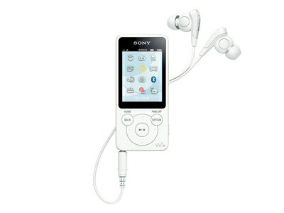 【中古】 ソニー SONY ウォークマン Sシリーズ NW-S14 : 8GB Bluetooth対応 イヤホン付属 2014年モデル ホワイト NW-S14 W