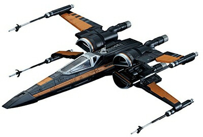 【中古】 スター・ウォーズ Xウイング・ファイター ポー専用機 1/72スケール プラモデル