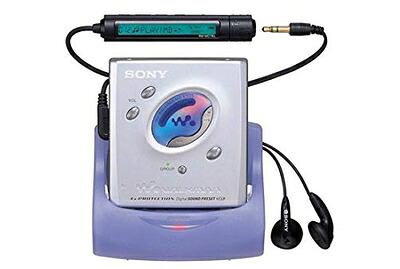 【中古】 SONY ソニー MZ-E505-S しろがね色 MDウォークマン