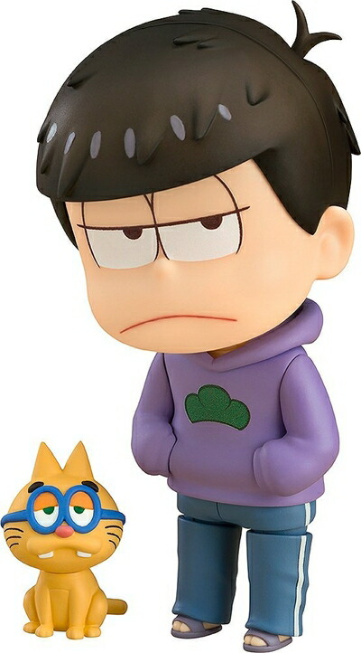 【中古】 ねんどろいど おそ松さん 松野一松 ノンスケール ABS&PVC製 塗装済み可動フィギュア