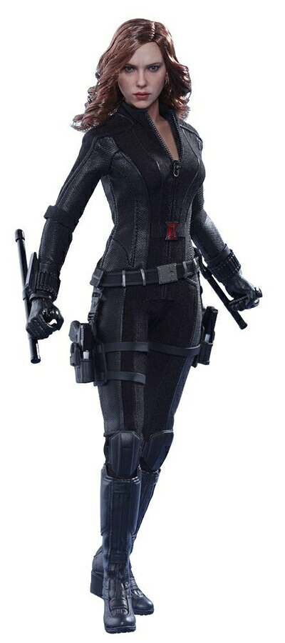 【中古】 ムービー・マスターピース シビル・ウォー/キャプテン・アメリカ ブラック・ウィドウ 1/6スケール プラスチック製 塗装済み完成品フィギュア 27,950円