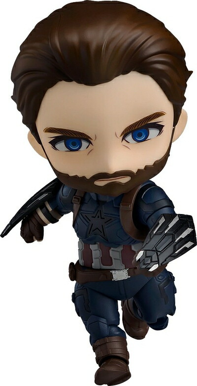 【中古】 ねんどろいど アベンジャーズ/インフィニティ・ウォー キャプテン・アメリカ インフィニティ・エディション ノンスケール ABS&PVC製 塗装済み可動フィギュア