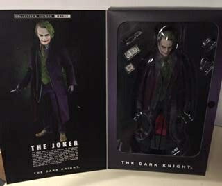 【中古】 Movie Masterpiece - 1/6 Scale Fully Poseable Figure : THE DARK KNIGHT - THE JOKER