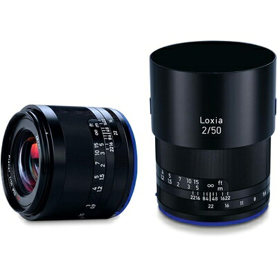 【中古】 ZEISS 単焦点レンズ Loxia 2/50 Eマウント 50mm F2 フルサイズ対応 マニュアルフォーカス 絞りデクリック機構 500173｜Haute Produit 46,620円