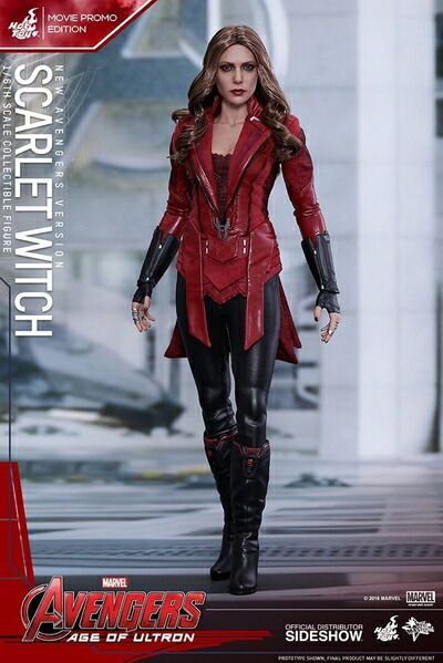 【中古】 ムービー・マスターピース アベンジャーズ/エイジ・オブ・ウルトロン 1/6 スカーレット・ウィッチ(ニュー・アベンジャーズ版)(MARVEL原宿ポップアップストア限定)