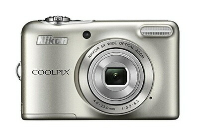 【中古】 Nikon デジタルカメラ COOLPIX L32 シルバー 光学5倍ズーム 2005万画素 乾電池タイプ L32SL