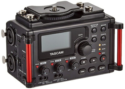 【中古】 TASCAM(タスカム) DR-60DMKII DSLR用 リニアPCMレコーダー/ミキサー 4トラック デジタル一眼レフカメラ用 ミラーレス 動画撮影 Youtube Vlog 収録用|Haute Produit
