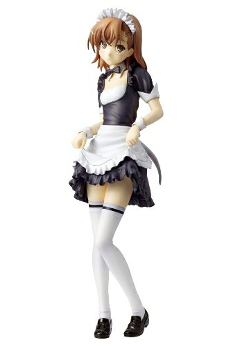 【中古】 コトブキヤ とある科学の超電磁砲 御坂美琴 -とあるメイド姿の超電磁砲 レールガン- 1/6スケール PVC塗装済み完成品