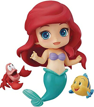 【中古】 ねんどろいど リトル・マーメイド アリエル ノンスケール ABS&PVC製 塗装済み可動フィギュア