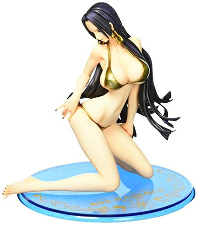 【中古】 Portrait.Of.Pirates ワンピース LIMITED EDITION ボア・ハンコック Ver.BB_GOLD 1/8 完成品フィギュア(ジャンプキャラクターズストア限定)