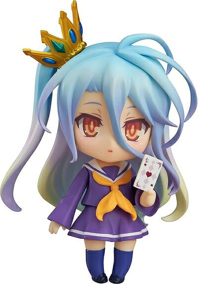 【中古】 ねんどろいど ノーゲーム・ノーライフ 白 ノンスケール ABS&PVC製 塗装済み可動フィギュア