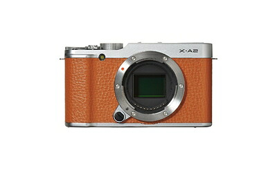 【中古】 FUJIFILM ミラーレス一眼 X-A2ボディ ブラウン X-A2BW