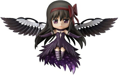 【中古】 ねんどろいど 劇場版 魔法少女まどか☆マギカ [新編] 叛逆の物語 悪魔ほむら ノンスケール ABS&ATBC-PVC製 塗装済み可動フィギュア