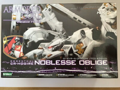 【中古】 コトブキヤ アーマード・コア ヴァリアブル・インフィニティシリーズ ローゼンタール CR-HOGIRE ノブリス・オブリージュ 1/72 スケールプラスチックキット|Haute Produit