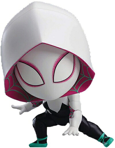 【中古】 ねんどろいど スパイダーマン:スパイダーバース スパイダーグウェン スパイダーバースVer. DX ノンスケール ABS&PVC製 塗装済み可動フィギュア|Haute Produit