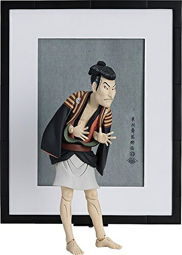 【中古】 figma テーブル美術館 写楽作 三代目大谷鬼次の奴江戸兵衛 ノンスケール ABS&PVC製 塗装済み可動フィギュア｜Haute Produit